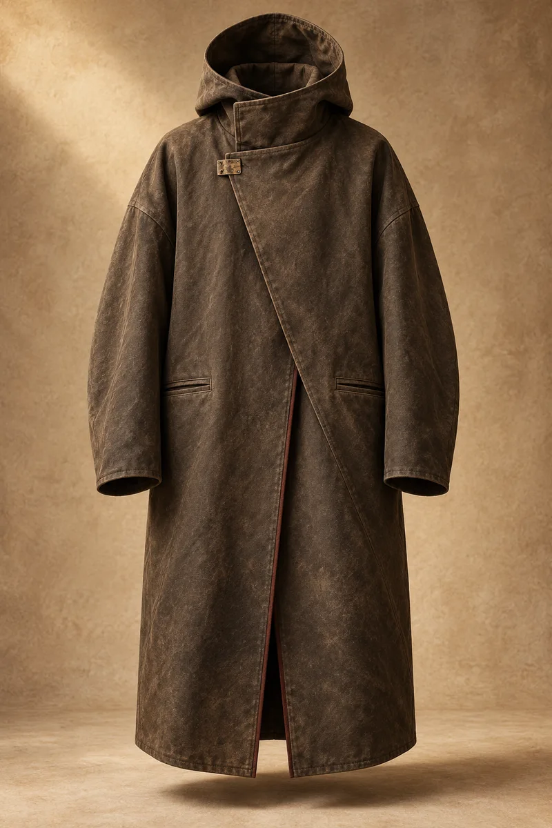 The Desert Coat, front design concept