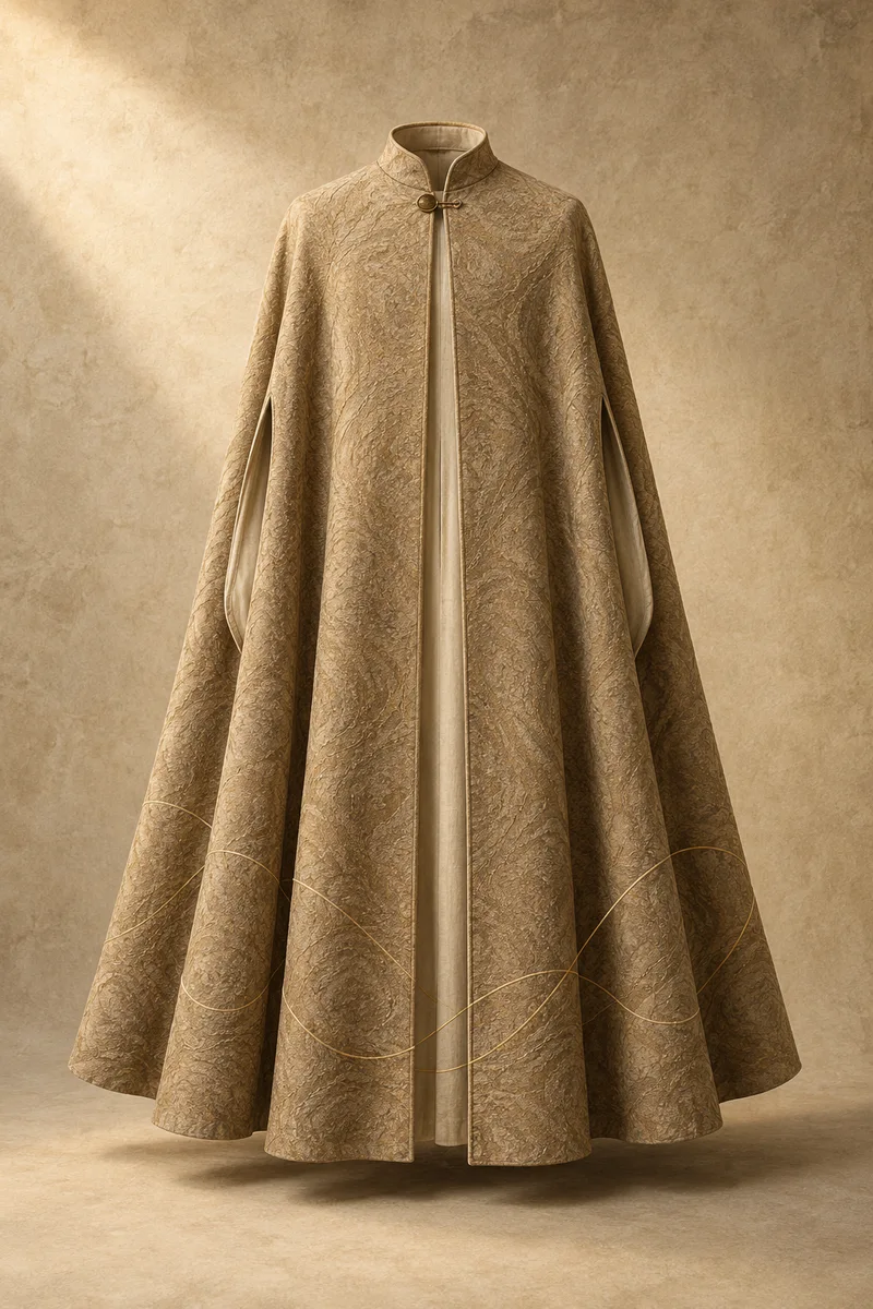 The Infinity Cape, front design concept
