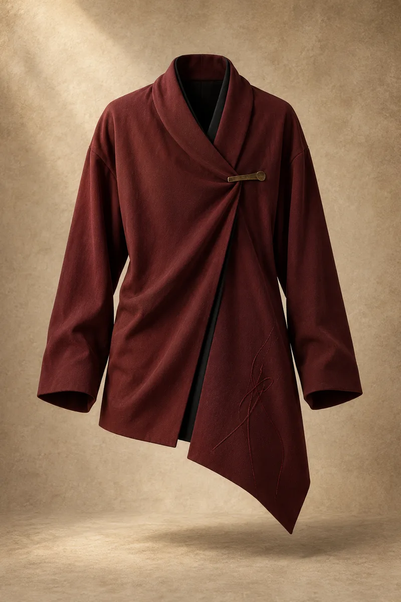 The Poet Wrap, front design concept